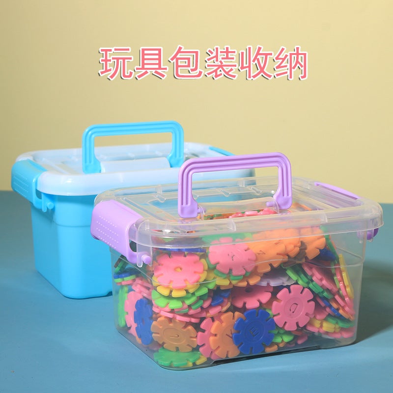 40 Pice Laundry Beads Box Toy Storage Box Goo Card Cream Glue Sticker Packaging Box Portable Box Storage Box - Image 5